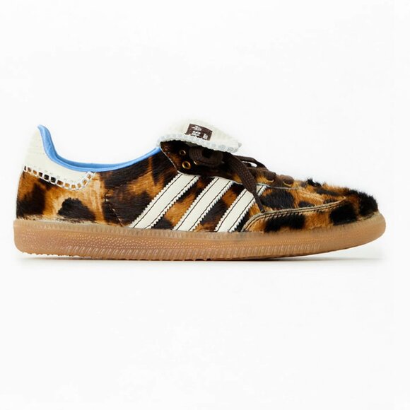 adidas Shoes - adidas x Wales Bonner Samba Pony Leopard Shoes